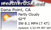 Click for Forecast for Dana Point, California from weatherUSA.net